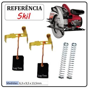 JOGO DE ESCOVA DE CARVÃO - SERRA CIRCULAR SKIL - 2610993156 - 5750