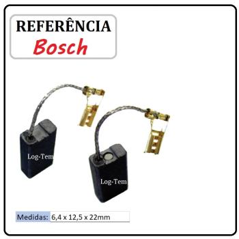 JOGO DE ESCOVA DE CARVÃO - MARTELO BOSCH - 1617014122 - 11216 - GBH 5-40 DCE