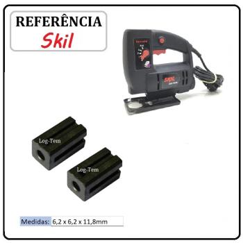 JOGO DE ESCOVA DE CARVÃO - SERRA TICO-TICO SKIL -  2610386546 - 4375