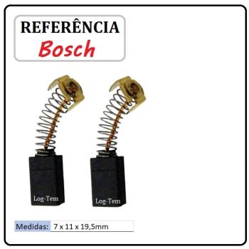 ESCOVA DE CARVÃO BOSCH - 7x11x19,5 mm