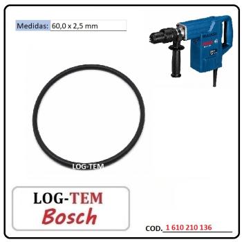 C30-5 / 1610210136 - ANEL-O 60 x 2,5 mm - MARTELO BOSCH - 11312 - GSH 4 - POS.30 - ORIGINAL