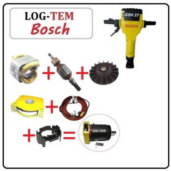 J-4-2 / 1617000849 - MOTOR UNIVERSAL FLANGE - MARTELO BOSCH - 11304 - GSH 27 - POS.890 - ORIGINAL