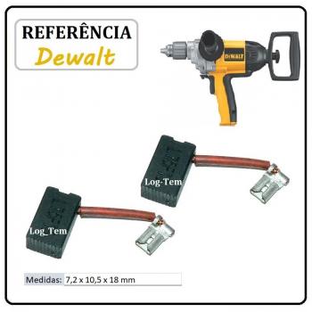 JOGO DE ESCOVA DE CARVÃO - FURADEIRA DEWALT -  617848-03 - D 21520