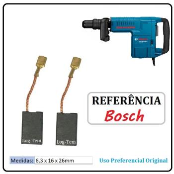 LC 75 - JOGO DE ESCOVA - MARTELO BOSCH - 1617014126 - 11316 / GSH 11 E - SIMILAR
