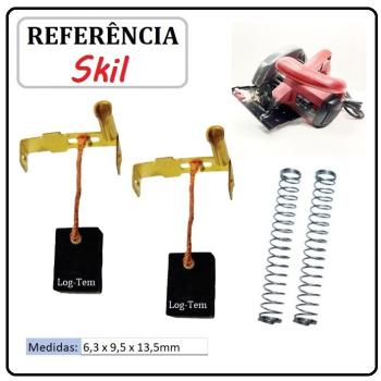 JOGO DE ESCOVA DE CARVÃO - SERRA CIRCULAR SKIL - 2610993156 - 5755