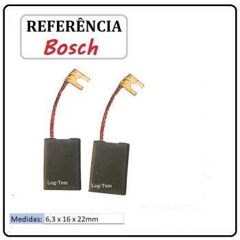 LC 02 - JOGO DE ESCOVA - LIXADEIRA BOSCH - 1321 - SIMILAR