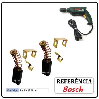 JOGO DE ESCOVA  DE CARVÃO -  FURADEIRA BOSCH - 2604321916 - 3169 - CSB 550 RP