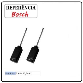 ESCOVA DE CARVÃO BOSCH -  5x8x17,5 mm
