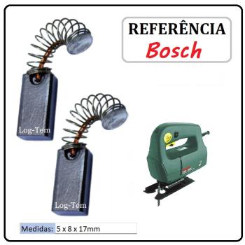 JOGO DE ESCOVA DE CARVÃO - SERRA TICO-TICO BOSCH - 2604321904 - 3230 - PST 50