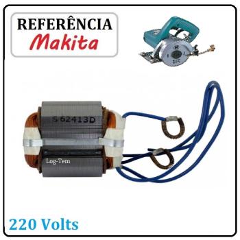 K-3-2-6 / 522411-4 - ESTATOR / BOBINA / CAMPO MAKITA 110 V - 4100 NB - POS.28 - ORIGINAL