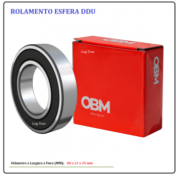 6307 - ROLAMENTO ESFERA DDU