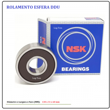 6312 - ROLAMENTO ESFERA DDU - NSK
