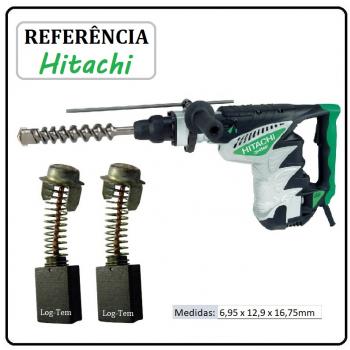 JOGO DE ESCOVA DE CARVÃO - MARTELETE HITACHI - 999-071 - DH 45 MR