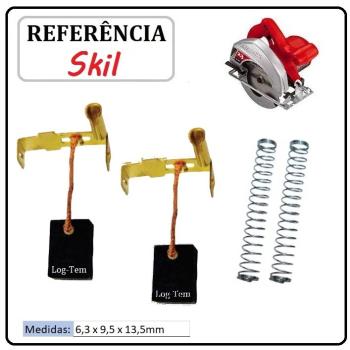 JOGO DE ESCOVA DE CARVÃO - SERRA CIRCULAR SKIL - 2610993156 - 5470