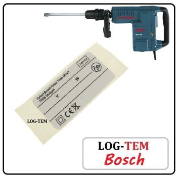 160111A3H3 - ETIQUETA - MARTELO BOSCH - 11316 - GSH 11 E - POS.808 - ORIGINAL