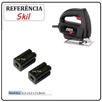 JOGO DE ESCOVA DE CARVÃO - SERRA TICO-TICO SKIL -  2610386546 - 4240