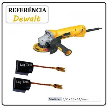 JOGO DE ESCOVA DE CARVÃO - ESMERILHADEIRA DEWALT - 636128-03 - D 28112