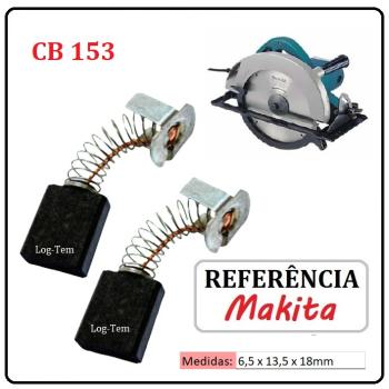 JOGO DE ESCOVA DE CARVÃO - SERRA CIRCULAR MAKITA - 194985-1 - CB 153 - 5900 B