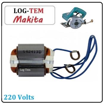 K-3-2-6 / 522411-4 - ESTATOR / BOBINA / CAMPO - SERRA MARMORE MAKITA 110 V - 4100 NB - POS.28 - ORIGINAL