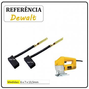 JOGO DE ESCOVA DE CARVÃO - SERRA TICO-TICO DEWALT - 445861-07 - DW 313