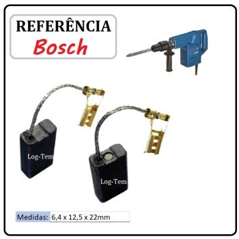 JOGO DE ESCOVA DE CARVÃO - MARTELO BOSCH - 1617014122 - 11312 - GSH 4