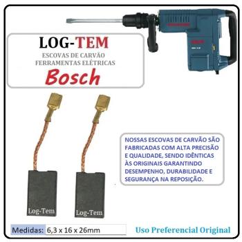 LC 75 - JOGO DE ESCOVA - MARTELO BOSCH - 1617014126 - 11316 - GSH 11 E - SIMILAR