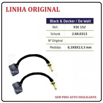 XSE 152 - ESCOVA DE CARVÃO DEWALT - DW 505