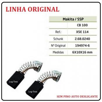 XSE 114 - ESCOVA DE CARVÃO MAKITA - CB 100