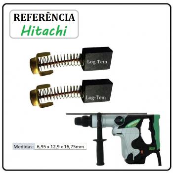 JOGO DE ESCOVA DE CARVÃO - MARTELETE HITACHI - 999-038 - DH 40 MR