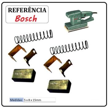 JOGO DE ESCOVA DE CARVÃO - LIXADEIRA ORBITAL BOSCH -  2604321917 - 3289 - PSS 23