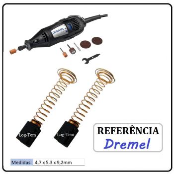 JOGO DE ESCOVA DE CARVÃO - MULTI FERRAMENTA DREMEL -  2610006477 - 200