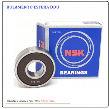 6001 - ROLAMENTO ESFERA DDU - NSK