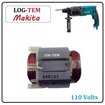 626576-5 - ESTATOR / BOBINA / CAMPO - MARTELETE MAKITA - 110 V - HR 2470 - POS.70 - ORIGINAL