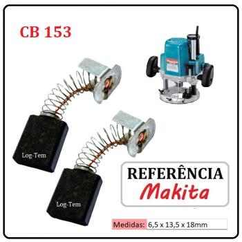 JOGO DE ESCOVA DE CARVÃO - TUPIA MAKITA - 194985-1 - CB 153 - 3612 BR