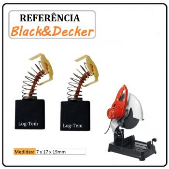 JOGO DE ESCOVA DE CARVÃO - POLICORTE BLACK & DECKER - BD 715
