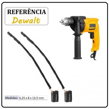 JOGO DE ESCOVA DE CARVÃO - FURADEIRA DEWALT -  176949-20 - DW 508 S BR
