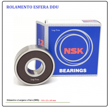 6212 - ROLAMENTO ESFERA DDU - NSK