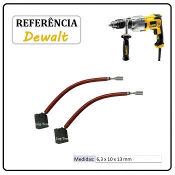 JOGO DE ESCOVA DE CARVÃO - FURADEIRA DEWALT -  N032702 - D 21570