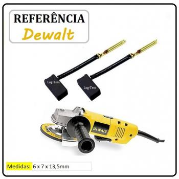 JOGO DE ESCOVA DE CARVÃO - ESMERILHADEIRA DEWALT - 445861-12 - DW 402