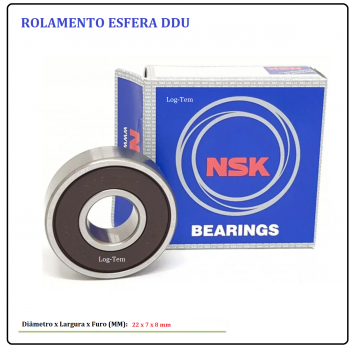 608 - ROLAMENTO ESFERA DDU - NSK
