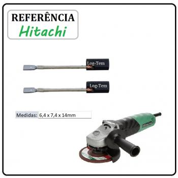 JOGO DE ESCOVA DE CARVÃO - ESMERILHADEIRA HITACHI - 999-091 - G 13 SR