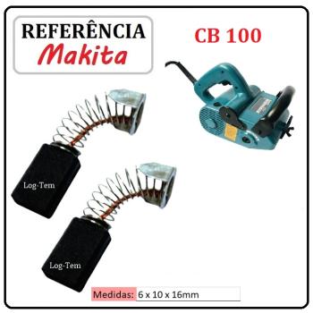 JOGO DE ESCOVA DE CARVÃO - LIXADEIRA DE ESCOVA MAKITA - 194974-6 - CB 100 - 9741
