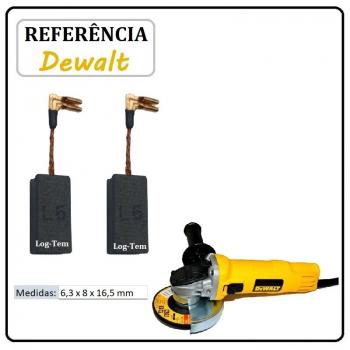JOGO DE ESCOVA DE CARVÃO - ESMERILHADEIRA DEWALT -  N097698 - DWE 4020 B2