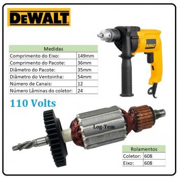 M-3-4-11 / INDUZIDO / ROTOR / MOTOR 110 V - DW 508 S BR - POS.1