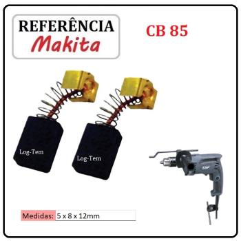 JOGO DE ESCOVA DE CARVÃO - FURADEIRA MAKITA SSP - 194973-8 - CB 85 - MHP 161