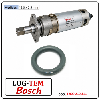 A4-2 / 1900210311 - ANEL-O 18,0 x 2,5 - MOTOR INDUSTRIAL PNEUMATICO BOSCH - 7957 - 740 WATT-SERIE - POS.58 - ORIGINAL
