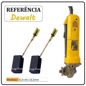 JOGO DE ESCOVA DE CARVÃO - ESMERILHADEIRA DEWALT - 939539-01 - DW 448
