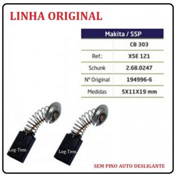 XSE 121 - ESCOVA DE CARVÃO MAKITA - CB 303