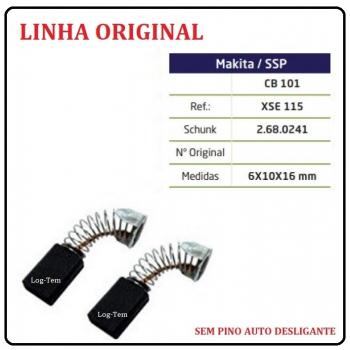 XSE 115 - ESCOVA DE CARVÃO MAKITA - CB 101