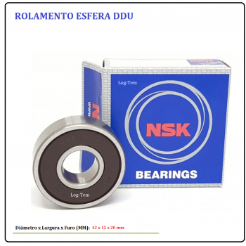 6004 - ROLAMENTO ESFERA DDU - NSK